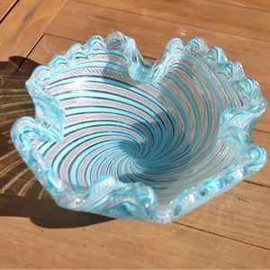 MCM Vintage Murano Glass Bowl